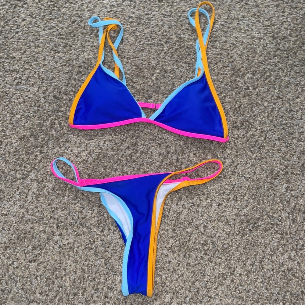 Multi Colored Bikini